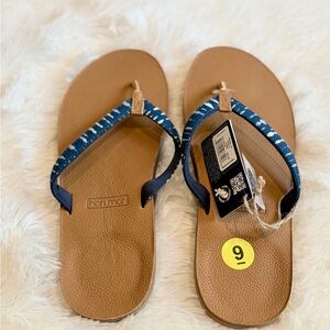 Hari Mari Women's Shibori flip-flop sandals